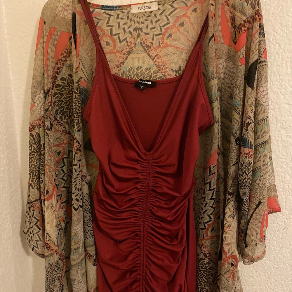Multi Colored Kimono